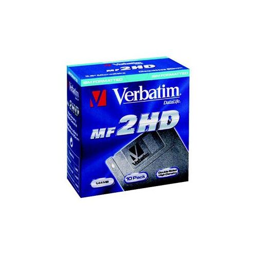 Verbatim DataLife - 10 x disquette - 1.44 Mo - gris - PC