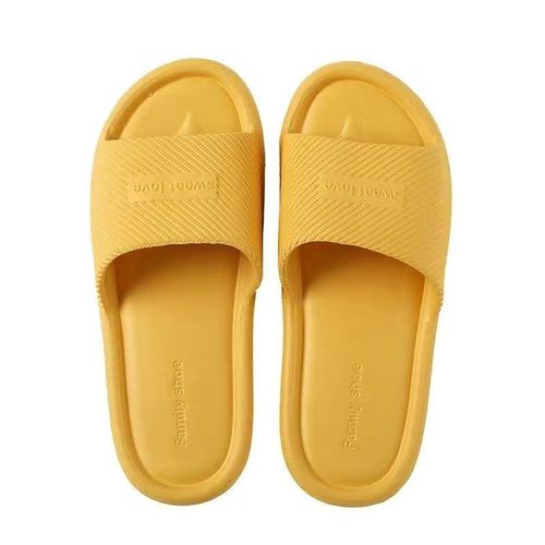 Pantoufles D'intérieur Unisexes Pour Hommes Et Femmes, Chaussures Plates Semelle Souple, Tongs De Salle De Bain Antidérapantes, Sandales De Maison