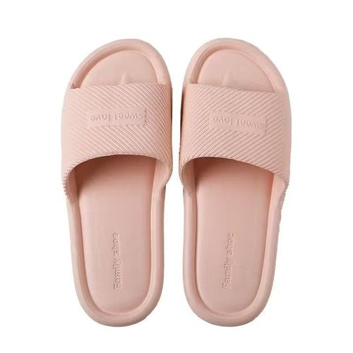 Pantoufles D'intérieur Unisexes Pour Hommes Et Femmes, Chaussures Plates Semelle Souple, Tongs De Salle De Bain Antidérapantes, Sandales De Maison