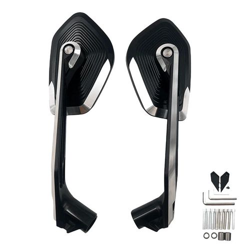 Rétroviseur Latéral De Moto Pour Bmw R1300gs Runder Gs S1000poly F900r F850gs,Accessoires - Type Pure Cnc Have Logo