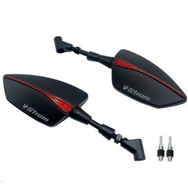 Rétroviseurs Latéraux Réglables,Rétroviseur Pour Suzuki Vstrom Dl650 V-Strom Dl1000 V Strom Dl 650 1000 1050 Xt Dl1050 De - Type Rouge