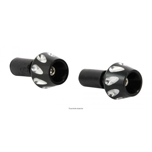 Sifam - Embouts Guidon Ø17 Couleur Noir