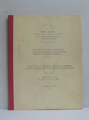 Le Projet De Convention Des Nations Unies Sur L'élimination De Toutes Les Formes D'intolerance Religieuse