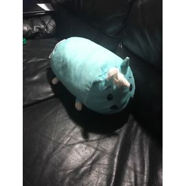 Peluche Doudou Boudin Âne Bleu 36cm Veilleuse Gifi 33cm