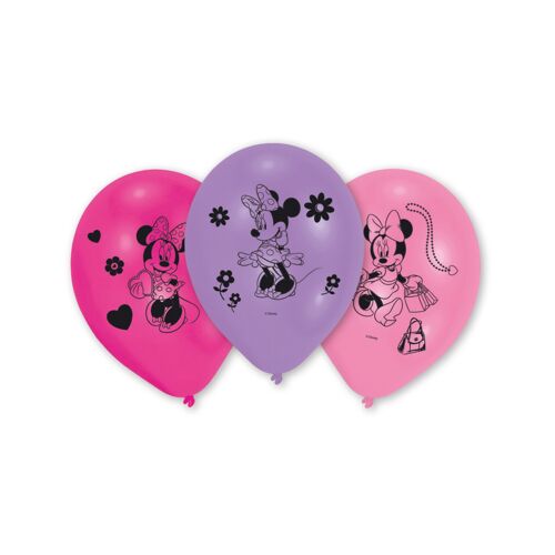10 Ballons En Latex Minnie Taille Unique