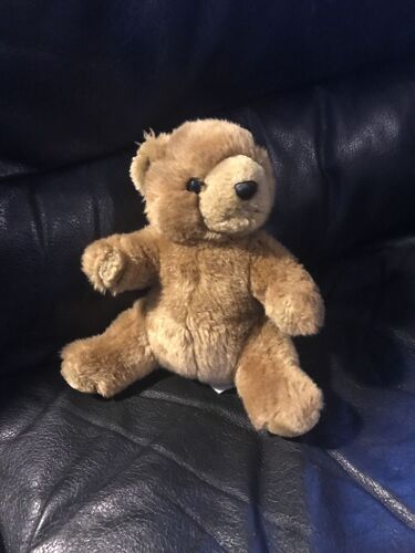Doudou Peluche Ours Marron Vintage Sic 19cm