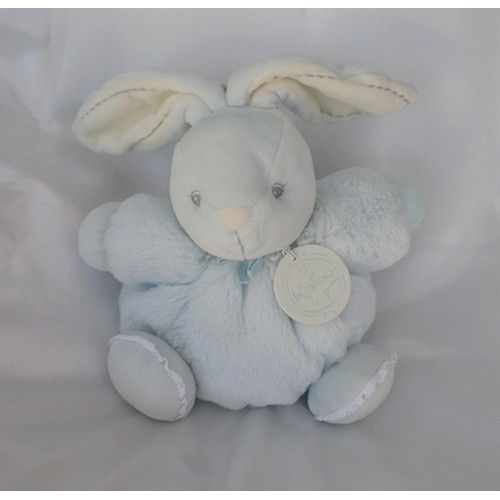 Doudou Peluche Patatouf Lapin Perle Bleu Kaloo