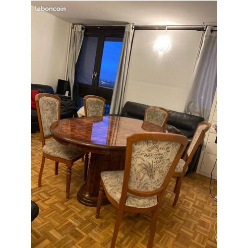 Table Extensible Et 5 Chaises