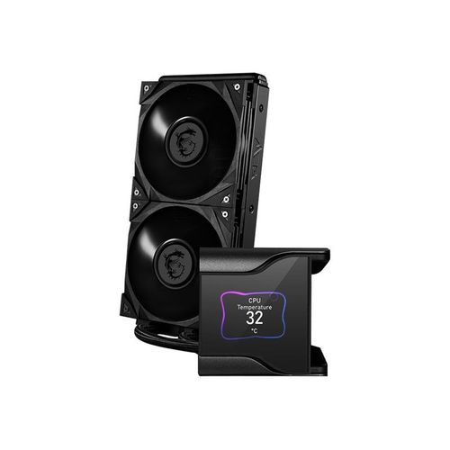MSI MEG CORELIQUID S280 - Système de refroidissement liquide de processeur - Taille de radiateur : 360 mm - (pour : LGA1156, AM2, AM2+, AM3, LGA1155, AM3+, LGA2011, FM1, FM2, LGA1150, FM2+...