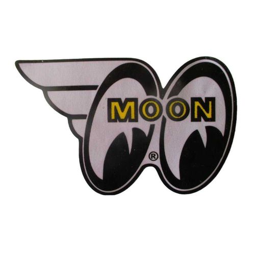 Sticker Fin Oeil Aillé Moon Kustom Kulture13x4 Cm Autocollant