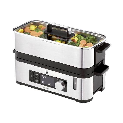 WMF KÜCHENMINIS Vitalis E - Cuiseur vapeur - 900 Watt - noir/inox