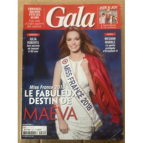 Gala N 1281 - 20/12/2017 - Maeva, Miss France 2018, Julia Roberts, Meghan Markle, Jade Et Joy Hallyday Smet, Ariella Dombasle, Selena Gomez…