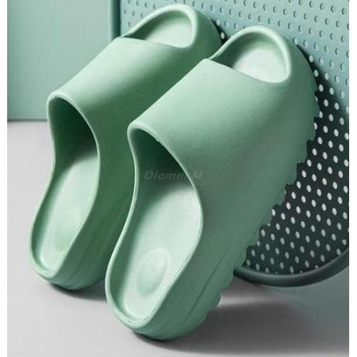 Pantoufles Semellepaisse Et Bout Ouvert Pour Femmes, Pantoufles De Plage, D'extérieur Doux Et De Luxe, Tendance