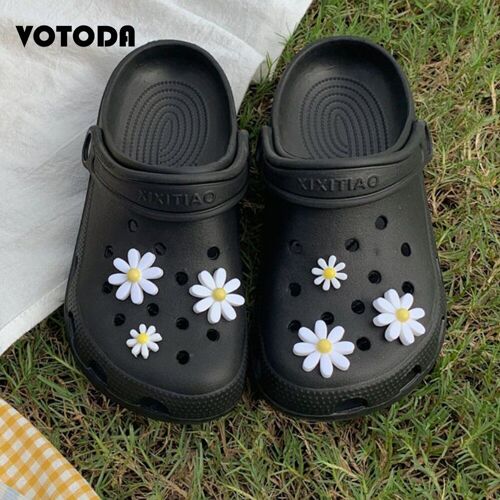 Pantoufles De Plage Pour Femmes, Sandales Trous Eva, Sabots Plats De Loisirs En Plein Air, Maison, Tongs De Jardin Mignonnes Pour Dames, Diapositives De Charme Diy