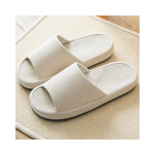 Pantoufles De Lit Unisexes Confortables Pour Femmes, En Lin De Styliste Pour La Maison, Tongs De Style Bohème Harajuku