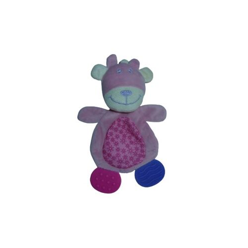 Doudou Vache Plat Rose Marques Inconnues