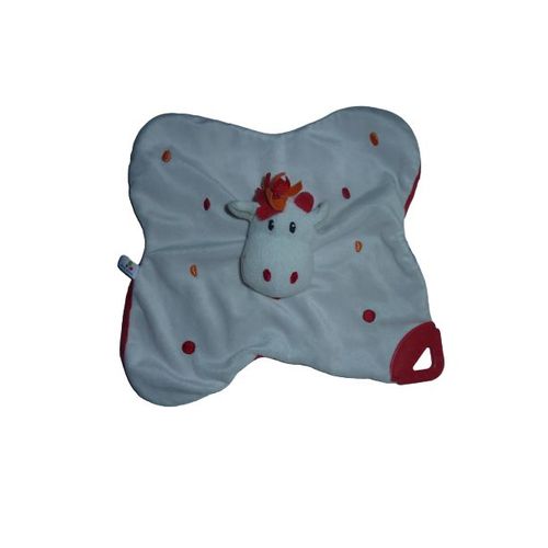 Doudou Cheval Girafe Plat Très Bon État Aubert