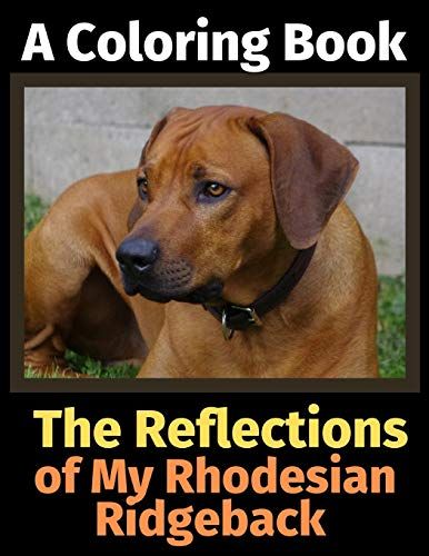 The Reflections Of My Rhodesian Ridgeback: A Coloring Book