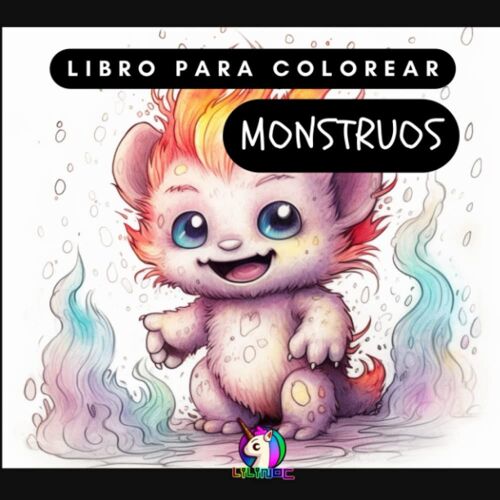 Libro Para Colorear Monstruos (Arte Artificial) (Spanish Edition)