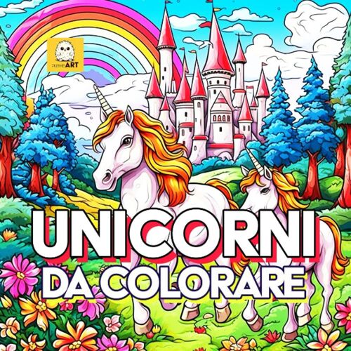 Unicorni Da Colorare - Libro Da Colorare Per Bambini - Contenuti Extra Gratis - Album Da Colorare Per Bambini - Album Disegno Per Bambini - Unicorni ... Incantati (Pubme Art) (Italian Edition)