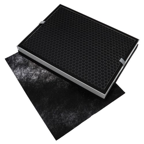 vhbw Lot de 2x filtres compatible avec Beurer LR 500 humidificateur, purificateur d'air - préfiltre, filtre combiné (charbon actif + HEPA)