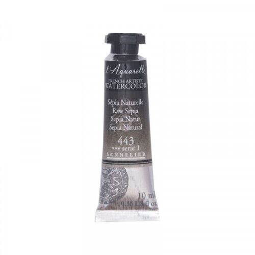 Aquarelle Extra-Fine - Sépia Naturelle - Tube 10 Ml - Sennelier