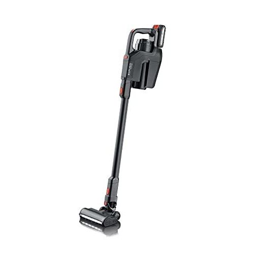 Severin HV 7187 aspirateur balai et balai électrique Batterie Sec HEPA Sac à poussière 1 L 450 W Noir 3 Ah