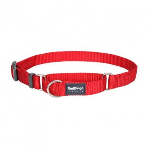 Red Dingo - Collier Martingale Semi Étrangleur Pour Chien - Rouge - M