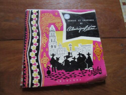 25 Cm  Danses Et Chansons D Amerique Latine  Folklore 