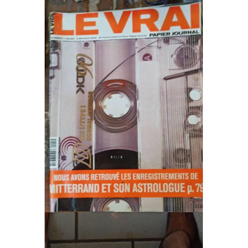 Le Vrai Papier Journal Numéro 1 Juillet 3000