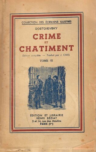 Crime Et Châtiments Tome 3