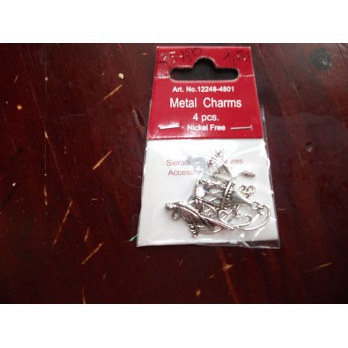 Métal Charms Oiseau