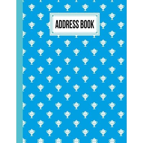 Address Book: Hockey Cover Address Book, Record Birthday, Phone Number, Address, Email And Notes, 120 Pages, Size 8.5" X 11" Design By Susanna Knoll