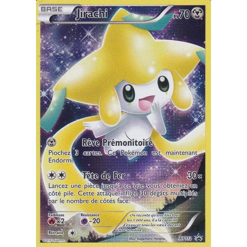 Carte Pokemon - Jirachi - Xy112 - Promo - Full Art - Francaise -