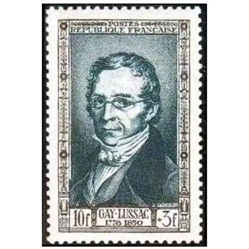 France 1951, Beau Timbre Neuf* Yvert 893, Série Personnages : Louis Joseph Gay-Lussac, Chimiste Et Physicien Français.