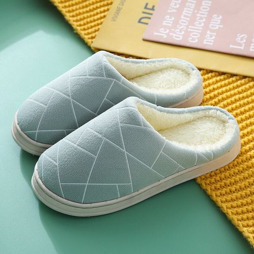 Pantoufles Chaudes Antidérapantes En Peluche Pour Femme, Chat De Dessin Animé, Couple Mignon, Chaussures De Maison Pour Chambre Coucher, Dos Nu Doux,