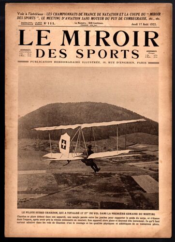 Le Miroir Des Sports N° 111