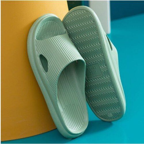 Pantoufles Semellepaisse Pour Femmes, Sandales De Plage Semelle Souple Eva, Chaussures Antidérapantes Confortables Pour Salle De Bain