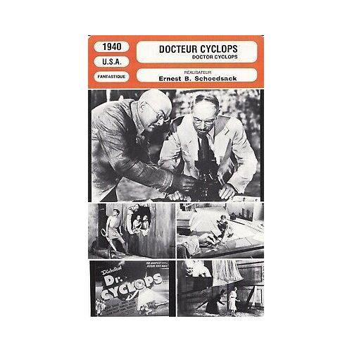 Fiche Monsieur Cinema Docteur Cyclops