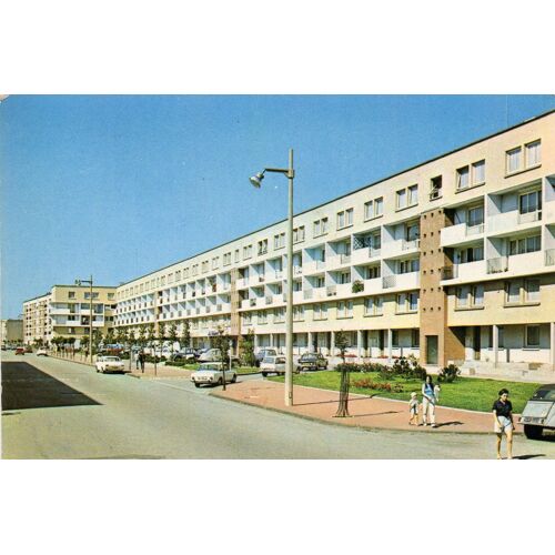 Carte Postale Couleur Avec Timbre Dunkerque La Cite Boulevard De La Liberation