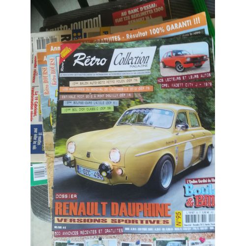 Retro Collection 95 De 2012 Renault Dauphine,Opel Kadett City J