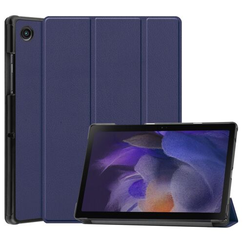 Housse Samsung Galaxy TAB A11 Plus / 11+ 11 pouces 4G / LTE / 5G bleu foncé avec Stand - Etui coque bleu de protection tablette Galaxy TAB A11 Plus / 11+ SM-X210 / SM-X215 / SM-X216 - accessoires pochette XEPTIO case