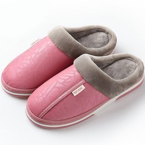Pantoufle Femme Mode Chaussure Femme Hiver Femmes Pantoufles Maison Fourrure Pantoufles Sans Lacet Chaud Maison Chaussures Hommes Femmes Amoureux Couples Intérieur Extérieur Chaussures Garçons