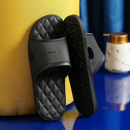 Pantoufles Semelle Souple Pour Femmes Et Hommes, Chaussures Plates Plateforme, Antidérapantes, Eva Pour Salon, Pantoufles D'intérieur, Chaussures