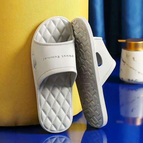 Pantoufles Semelle Souple Pour Femmes Et Hommes, Chaussures Plates Plateforme, Antidérapantes, Eva Pour Salon, Pantoufles D'intérieur, Chaussures