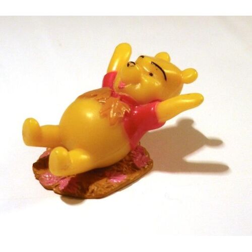 Figurine "Zaini" (2005) - Winnie The Pooh, Série 2, N°7 - Winnie Sur Le Dos