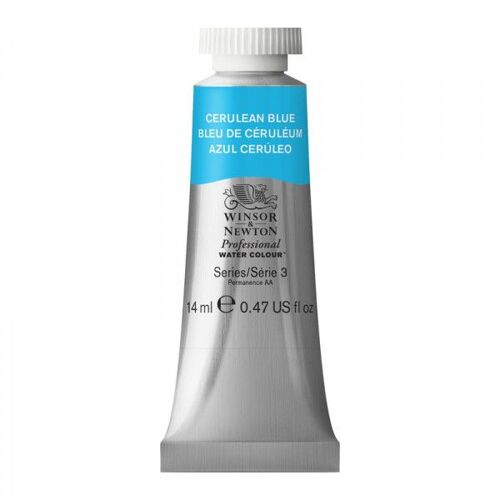 Aquarelle Professionnelle Extra-Fine - 14ml - Bleu De Céruléum - Winsor Et Newton