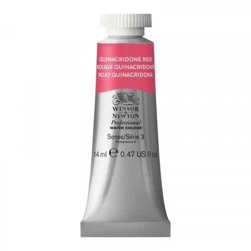 Aquarelle Professionnelle Extra-Fine - 14ml - Rouge Quinacridone - Winsor Et Newton