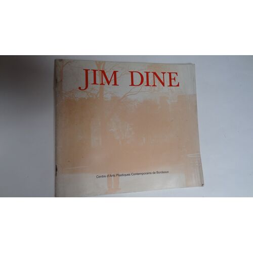 Jim Dine Plaquette Pour Une Exposition En 1975
