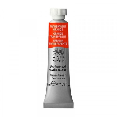 Aquarelle Professionnelle Extra-Fine - 5ml - Orange Transparent - Winsor Et Newton